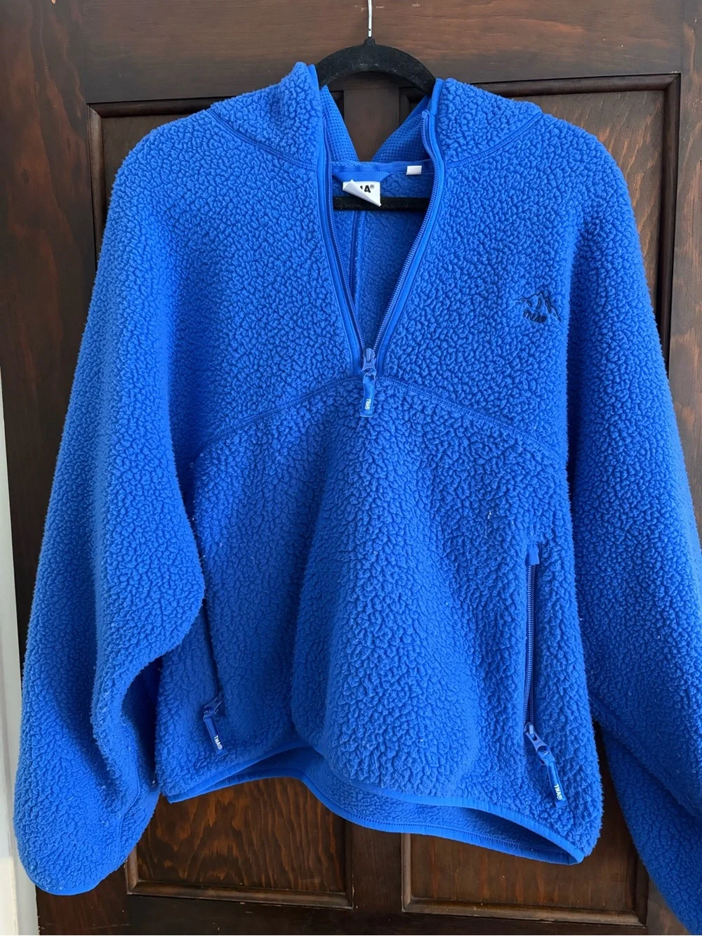 Aritzia TNA Polartec® Thermal Pro® 1/2 Zip Hi-hip Hoodie - Picture 2 of 12